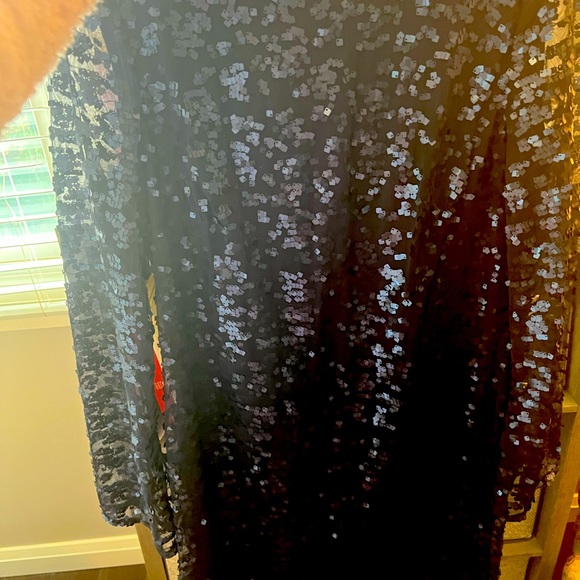 Almost fit night dress navy blue - Picture 4 of 6